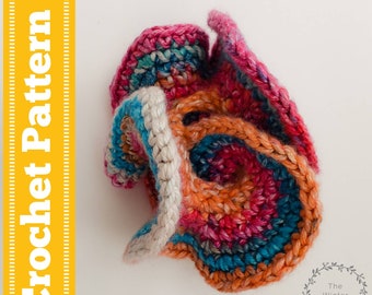 Crochet Fidget Spinner, Crochet Mobius