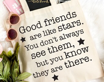 Download Good Friends Are Like Stars Svg Etsy