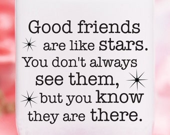 Download Good Friends Are Like Stars Svg Etsy