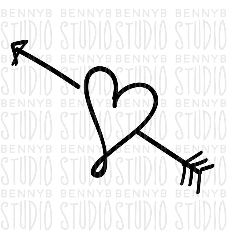 Free Free 175 Love Heart Arrow Svg SVG PNG EPS DXF File