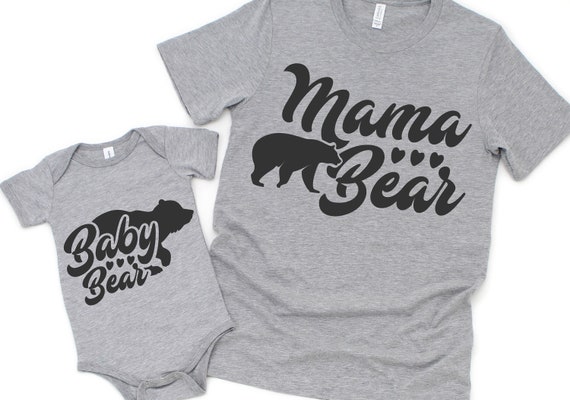 Download Mama Bear And Baby Bear Svg Baby Bear Svg Baby Bear Dxf Etsy