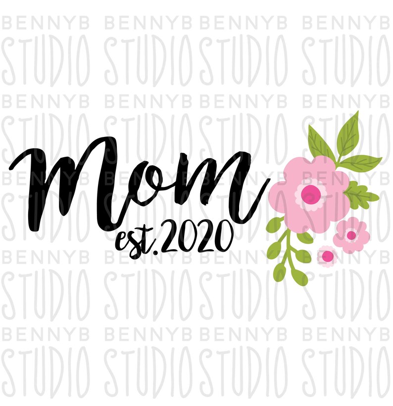 Download Mother's Day svg Mom Est 2020 svg New Mom svg Mom svg | Etsy