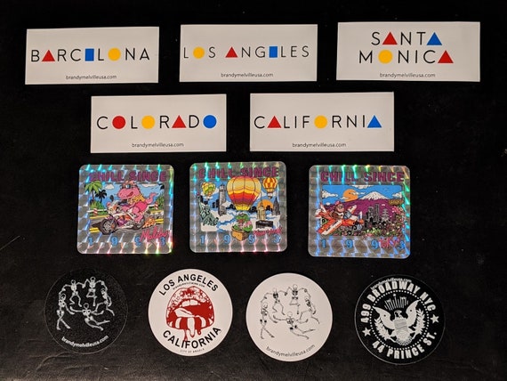 New Limited Edition Brandy Melville Stickers Choose Your Etsy