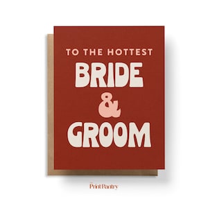 Cartão de noiva e noivo mais quente, cartão de casamento, cartão de fuga, cartão de noivado, cartão de casamento engraçado, cartões para casamento, cartão de parabéns