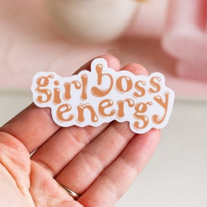 Girl Boss Stickers, Small Business Owner Sticker, Women Empowerment Stickers, Feminist Sticker, Girl Power Stickers, Encouragement Stickers