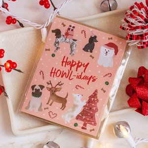 Dog Lover Christmas Card