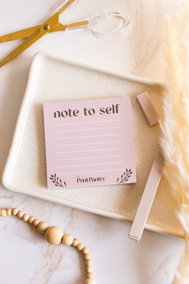 Mini Note to Self Notepad Mini Notepad Daily Notes Mini Etsy
