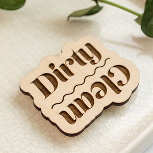 Clean Me Magnets Clean Dirty Dishwasher Magnet, Dirty/clean Kitchen Magnet, Dishwasher ...