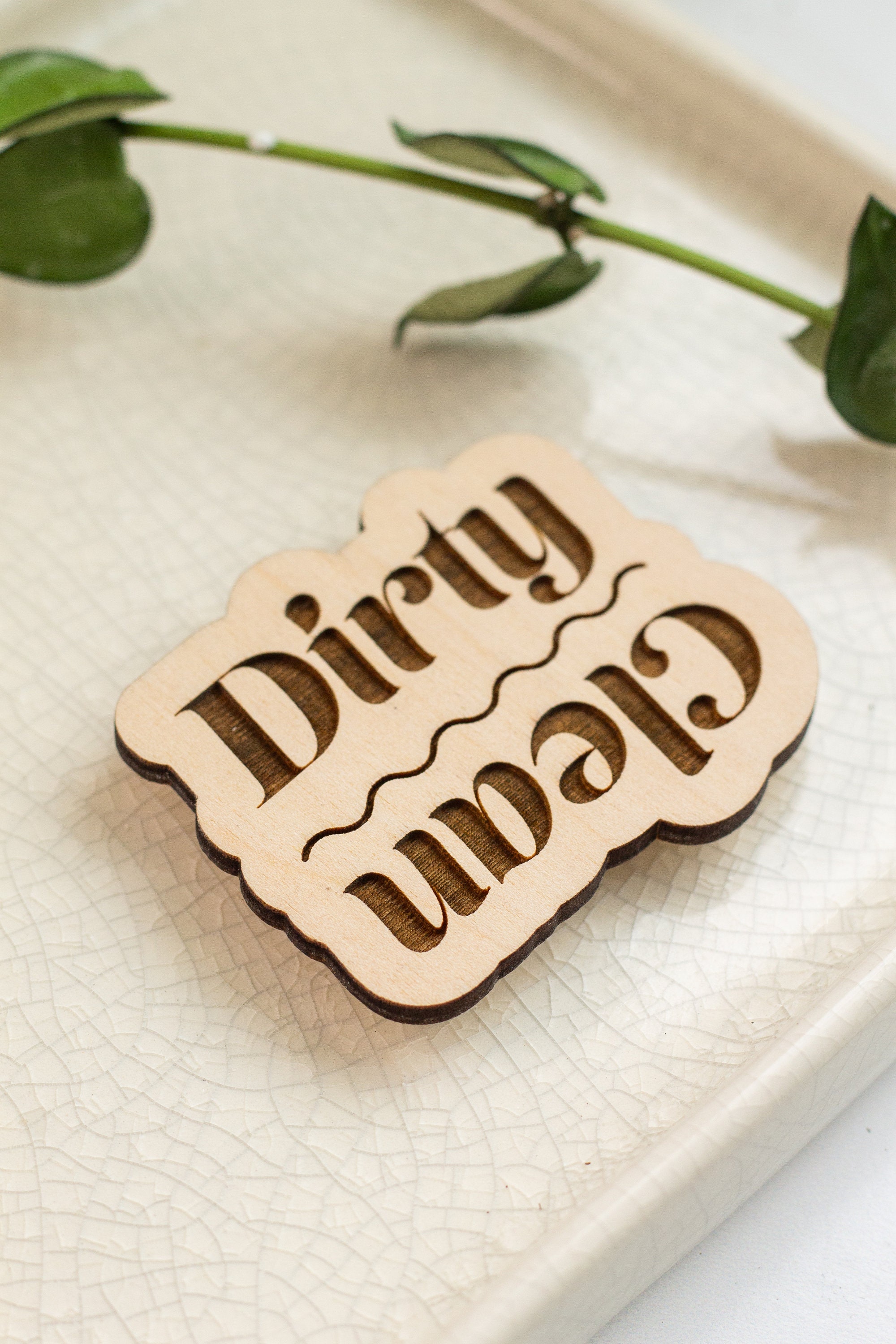 Clean Dirty Dishwasher Magnet, Dirty/clean Kitchen Magnet, Dishwasher ...