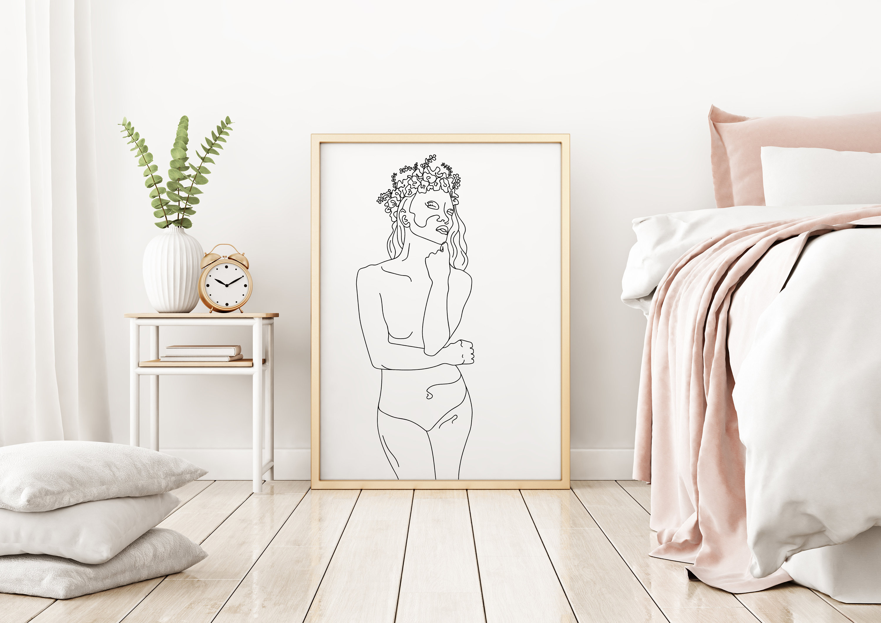 Minimalist Woman Print, Abstract Woman Body, Line Art Woman, Female Figure Art, Abstract Wall Art, Modern Art Print, Printable Wall Art