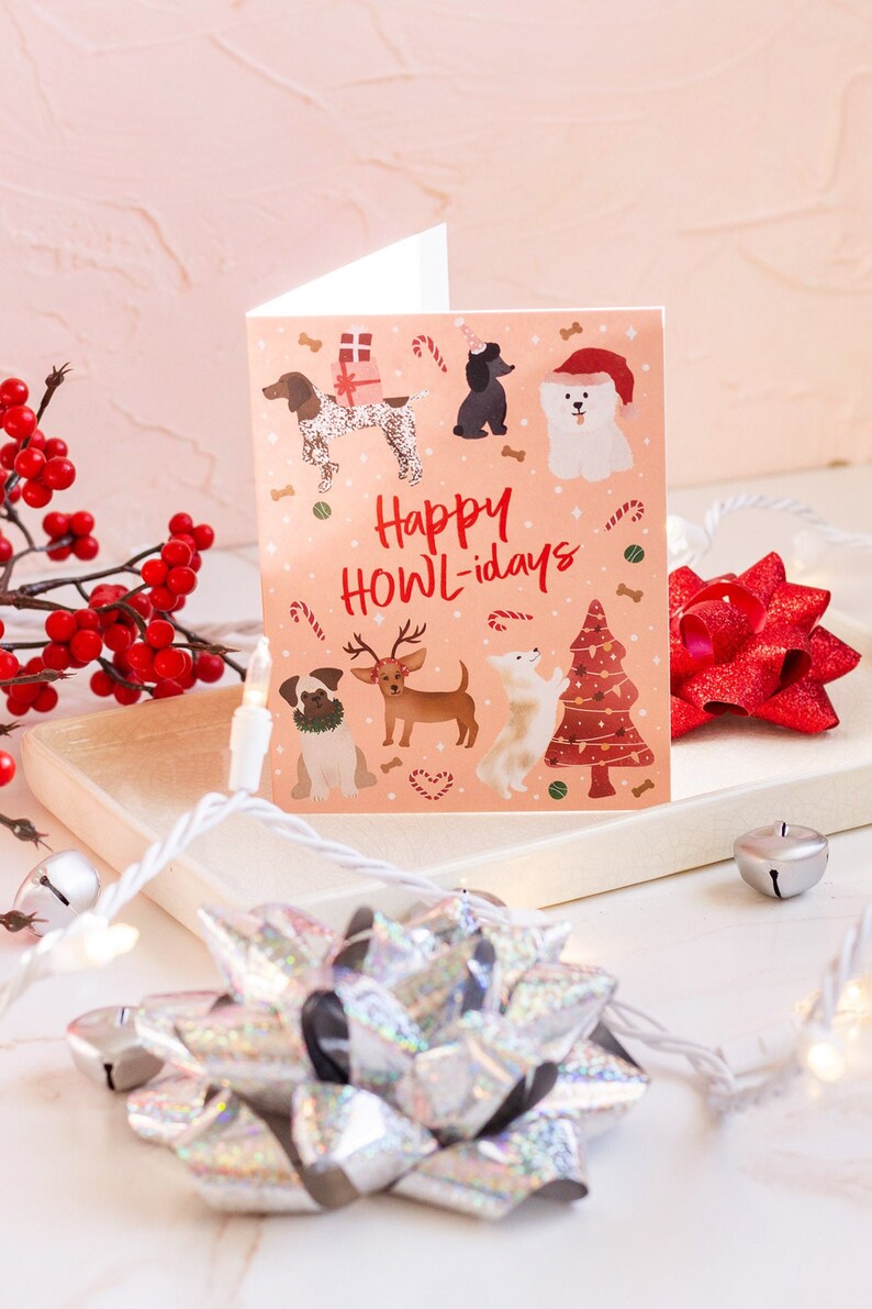Dog Holiday Card