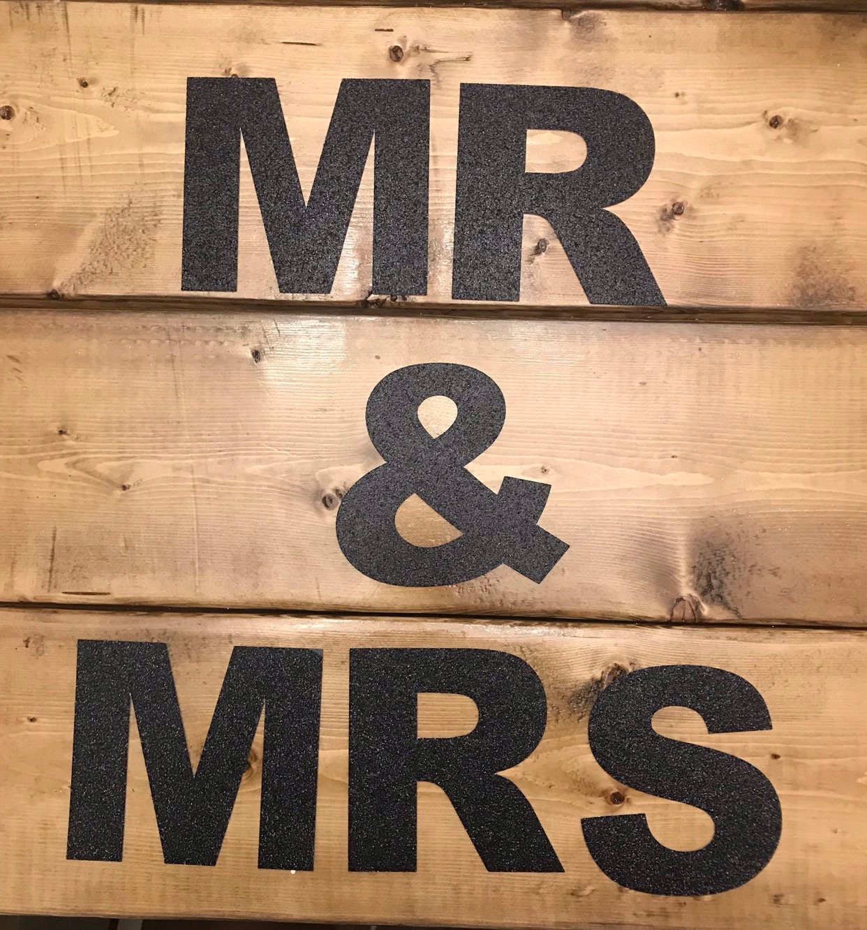Mr and Mrs Banner Mr and Mrs sign Wedding Day Banner Bride | Etsy
