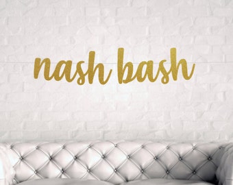 Nash Bash Banner Etsy
