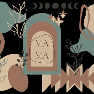 Boho Mama Tumbler Digital Download