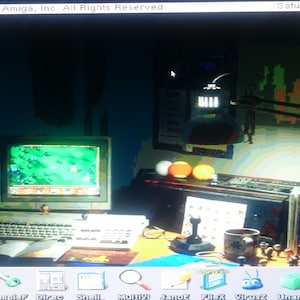 Amiga 1200 Os 4.9 128GB Plug to Play SSD Disk + adaptor + ribbon cable whdload titles