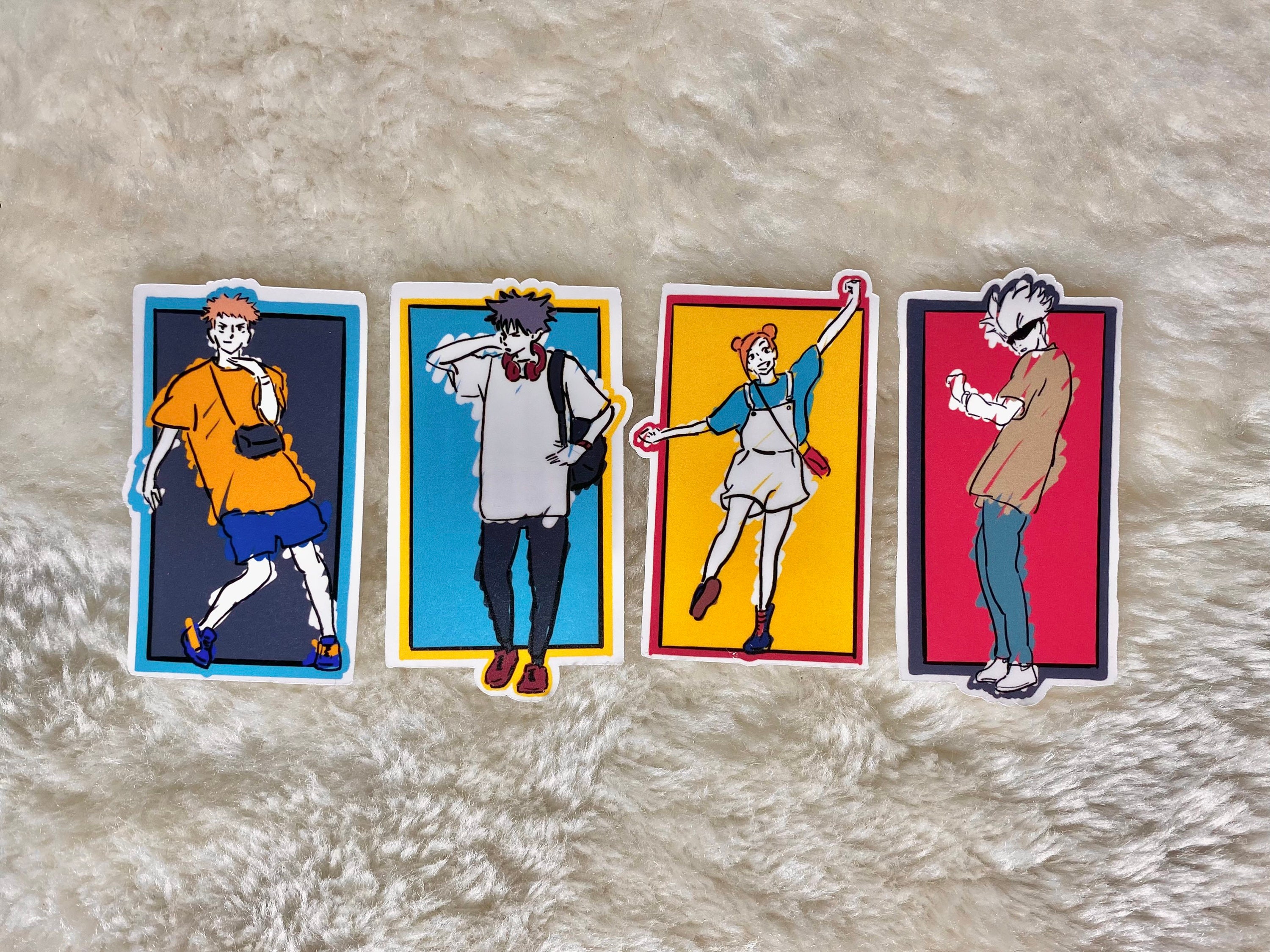 Jujutsu Kaisen Outro Vinyl Stickers