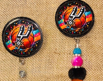 Portabadge della squadra di basket di San Antonio