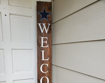 Dallas Cowboys WELCOME sign