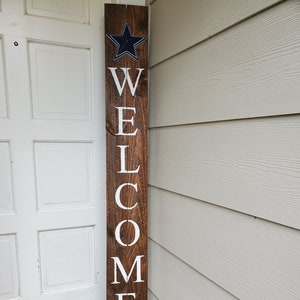 Dallas Cowboys WELCOME sign