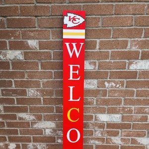Kansas City Chiefs Welcome sign