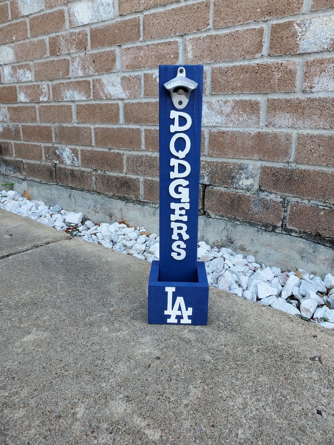 Los Angeles Dodgers Bottle Opener Etsy