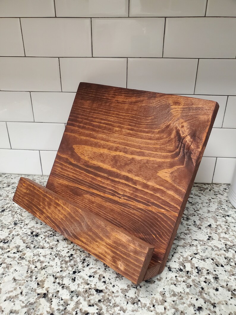 Cookbook/ipad Stand Etsy