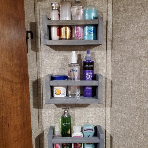 Bathroom Shelves Set of 3 Etsy