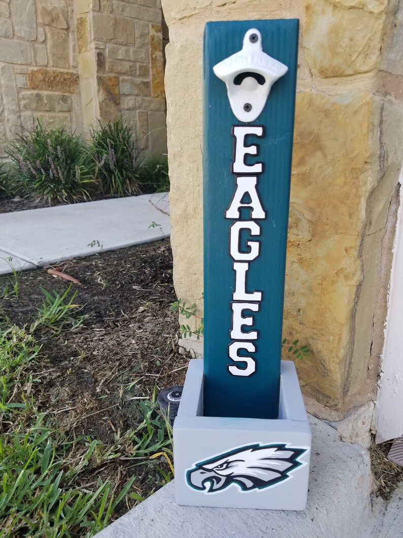 Philadelphia Eagles Bottle Opener Etsy
