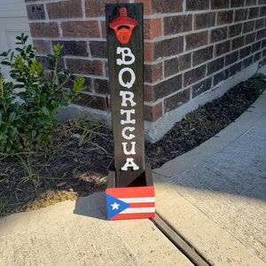 Puerto Rico &#39;Boricua&#39; Bottle Opener
