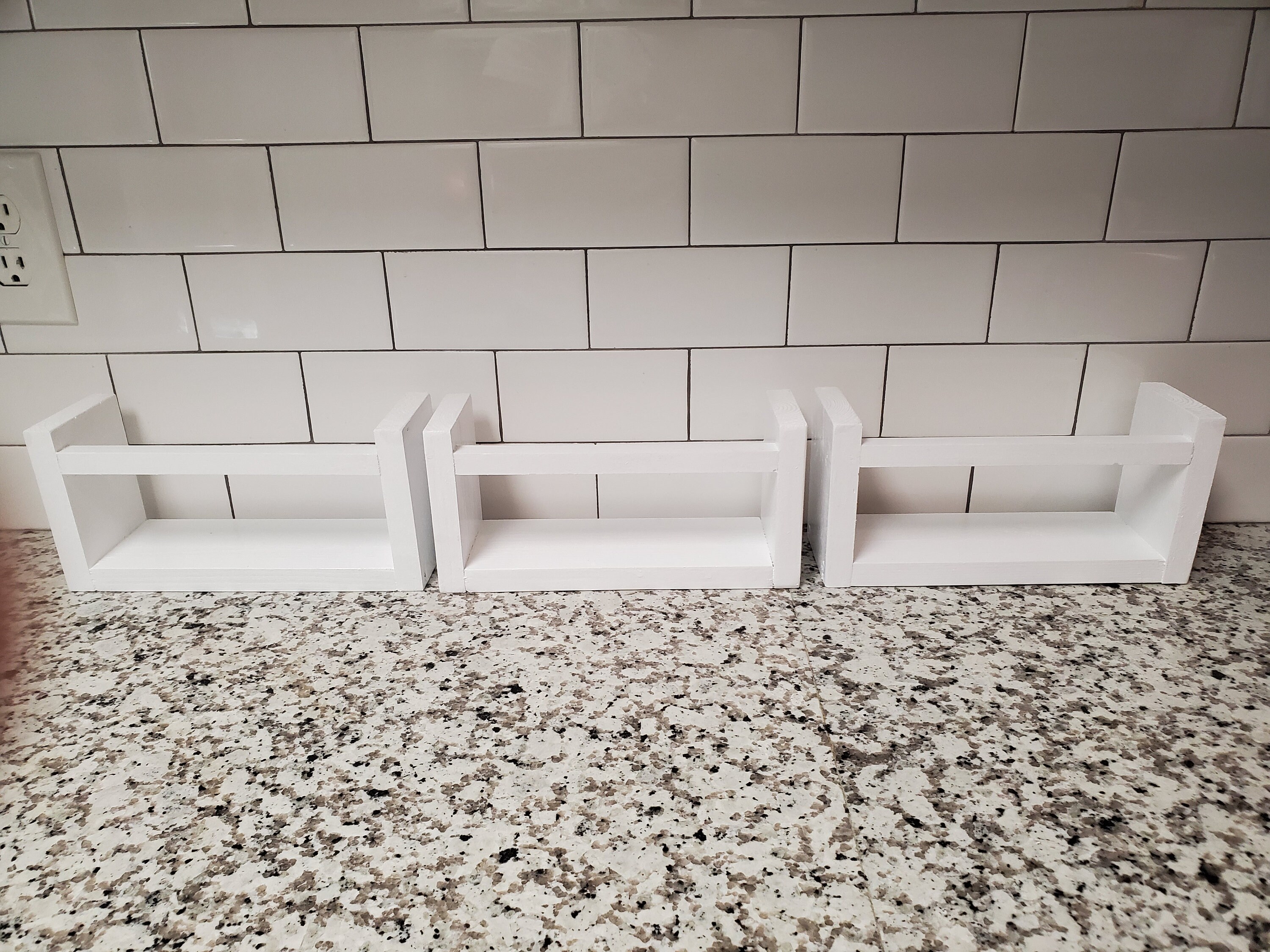 Bathroom Shelves Set of 3 Etsy
