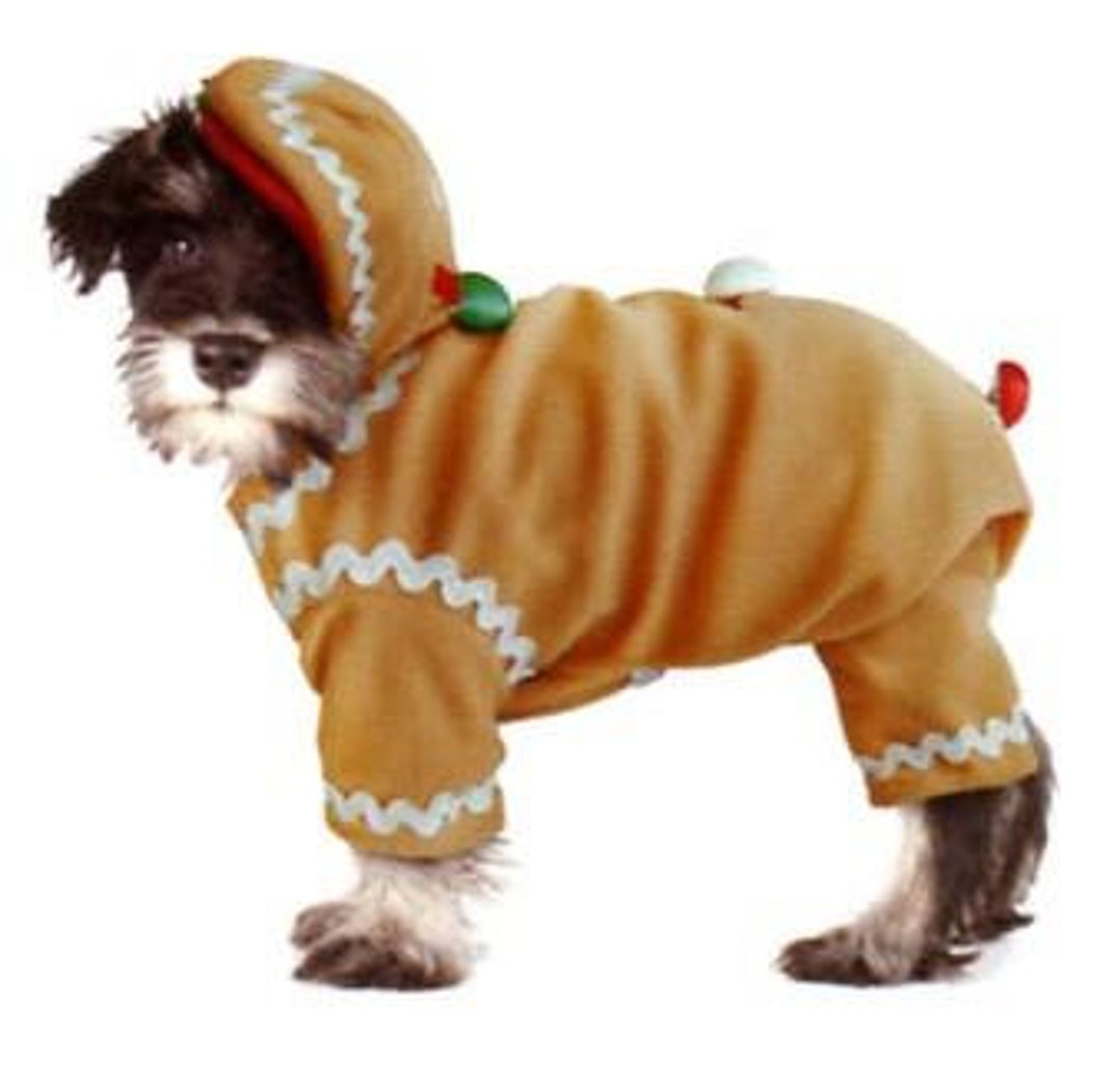 Disfraz de perro navideño de pan de jengibre hecho de - Etsy España