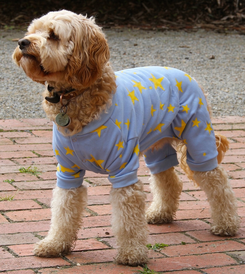Fleece Dog Pyjamas 4 Legs With Studs for Xsmall to Xxxlarge Etsy