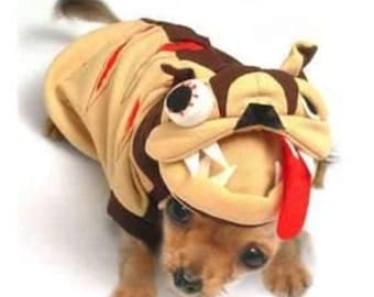 Zombie Halloween Dog Costume for Extra Small to Large Dogs, 20cm to 40cm length