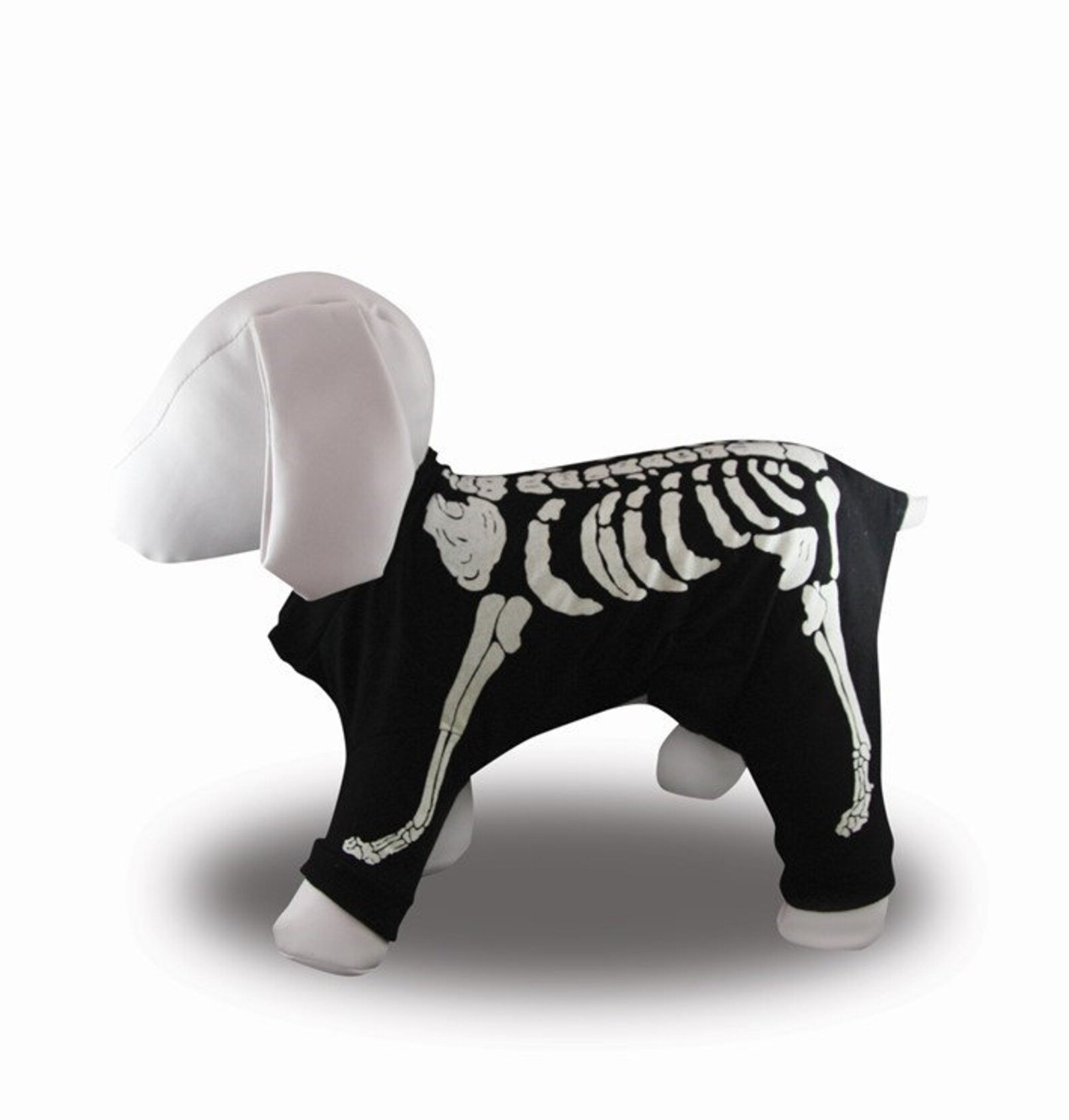 Skeleton Dog Costume Clothes for Halloween Small to Xx Large Etsy