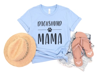 Chemise maman teckel, chemise maman teckel, cadeau maman chien, tshirt maman chien