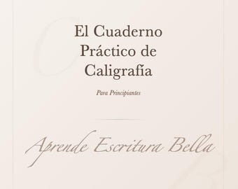 Cuaderno de Caligrafía PDF | Cursiva Para Principiantes | 80+ Páginas de Práctica | Descarga Instantánea