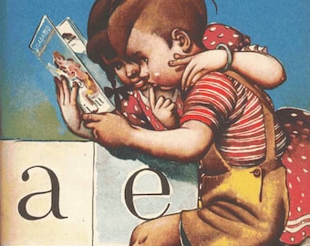 Ebook: Silabario Hispano Americano de Adrián Dufflocq - Digital Download