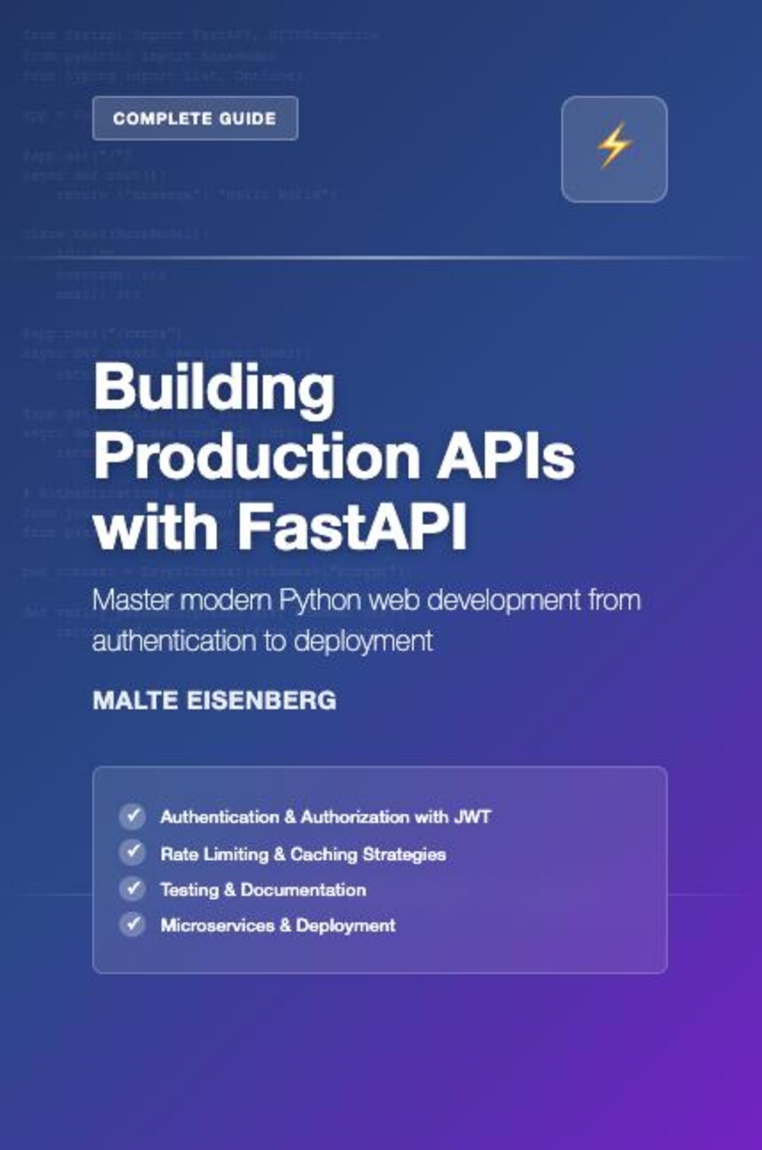 fastapi production api guide 2026 | python rest api... Building Production Apis With Fastapi | Python Web Development Guide ...