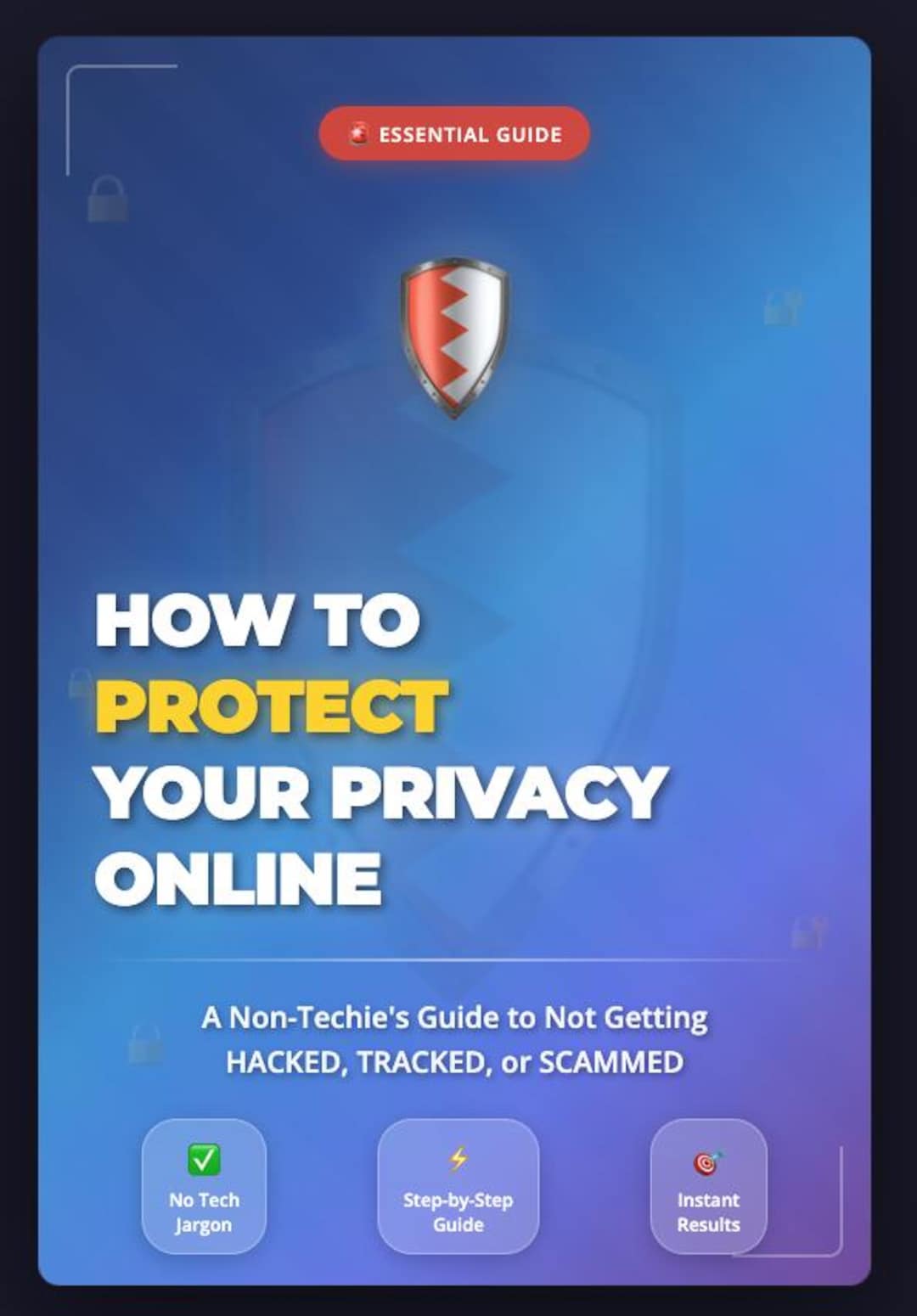 How to Protect Your Privacy Online | Online Privacy Protection Ebook ...