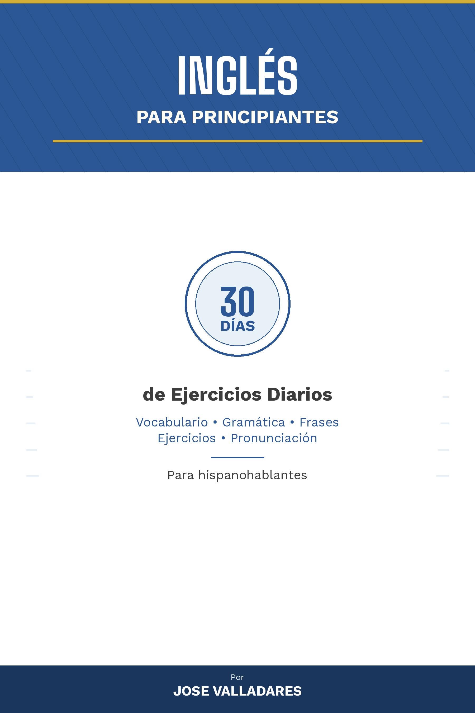 Inglés para Principiantes PDF / 30 Días de Ejercicios / Aprender Inglés ...