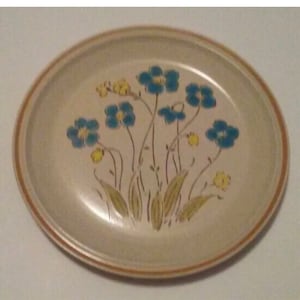 Hearthside Garden Festival Stoneware Chop Serving Plate 12 1/8”