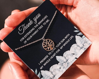 Tree of Life Necklace | Mother of the Groom Gift | Sterling Silver