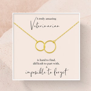 Cadeau vétérinaire | Collier cadeau pour vétérinaire | Un cadeau d'appréciation vétérinaire vraiment incroyable