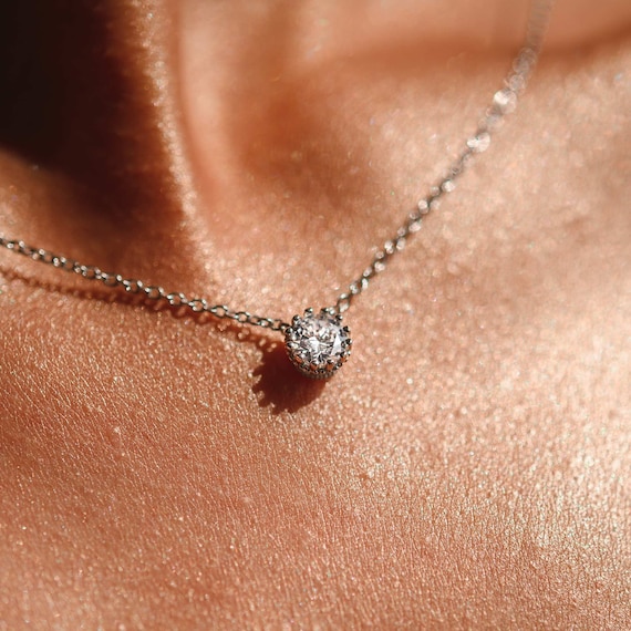 Solitaire Necklace by Emivia Everyday 