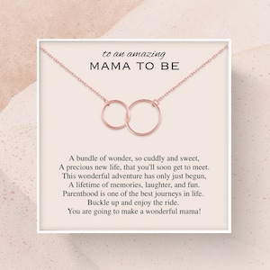 Pregnancy Gift for Friend • Gift for First Time Mom • Pregnancy Gift for Best Friend • Gift for Mom to Be Necklace