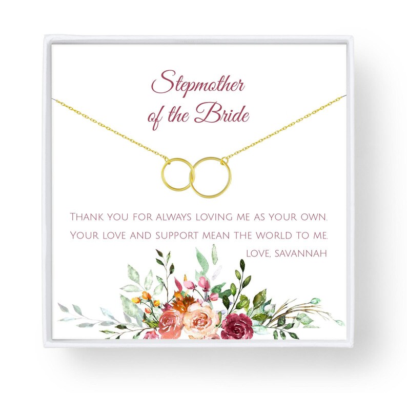 stepmother wedding gift