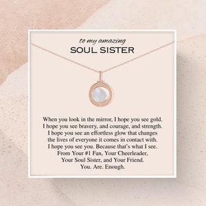 Soul Sister Gift | Necklace for Soul Sister