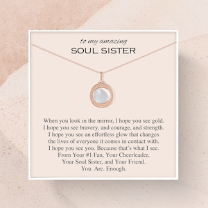 Soul Sister Gift | Necklace for Soul Sister