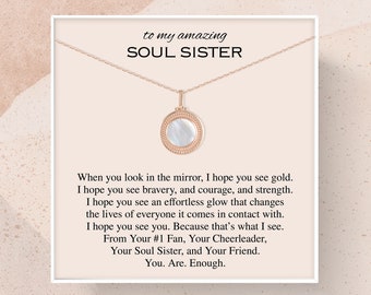 Soul Sister Gift | Necklace for Soul Sister