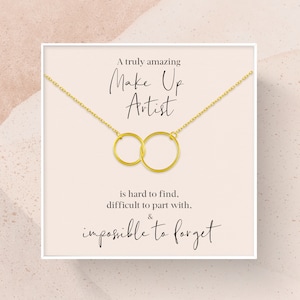Makeup Artist Gift | Leaving Gift for Makeup Artist  | Retirement Gift for Makeup Artist  | A Truly Amazing Makeup Artist Gift Necklace